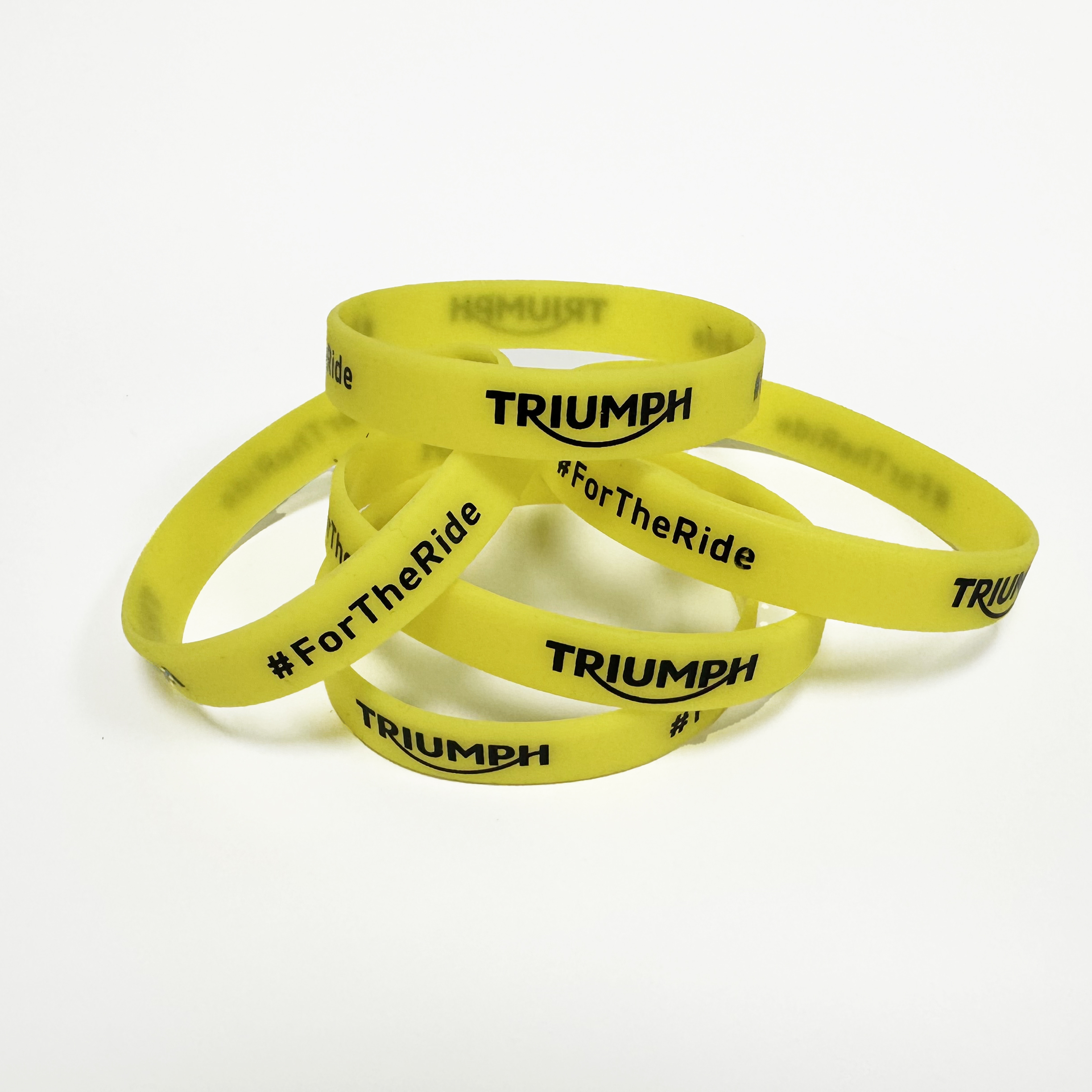 Silikonarmbänder mit Aufdruck – Bild 3