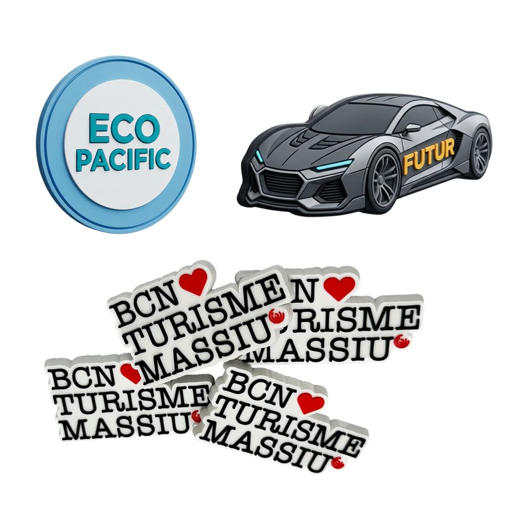 3D Kühlschrankmagnete aus PVC