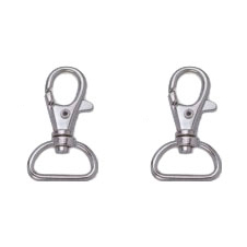 Zwei Karabiner Fisch