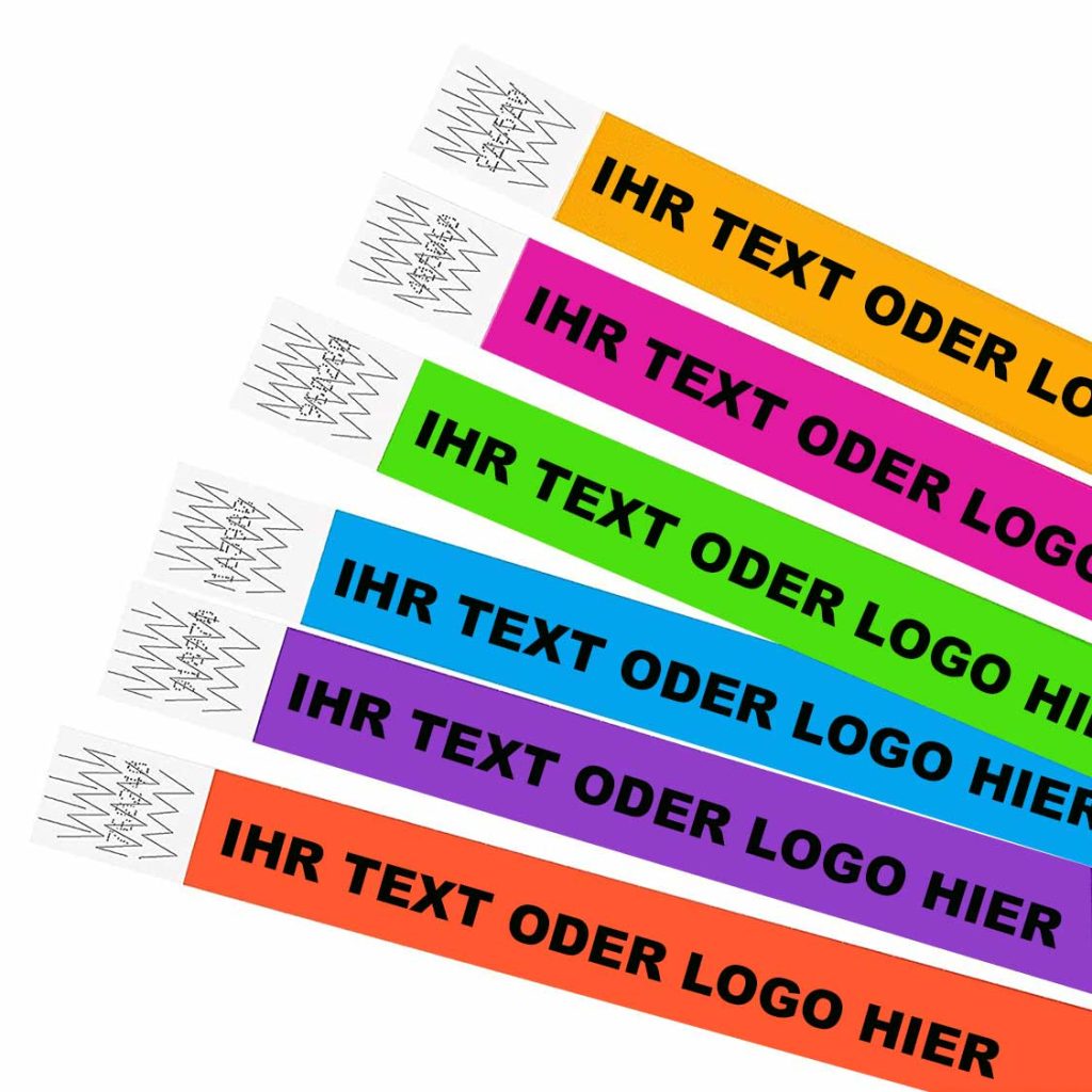 Reflektorbänder mit Ihrem Logo oder Text - Cintapunto® Deutschland