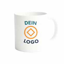 Alternative view of Weiße Tassen bedrucken mit Ihrem Logo